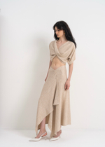 Юбка «Asymmetry» бежевый