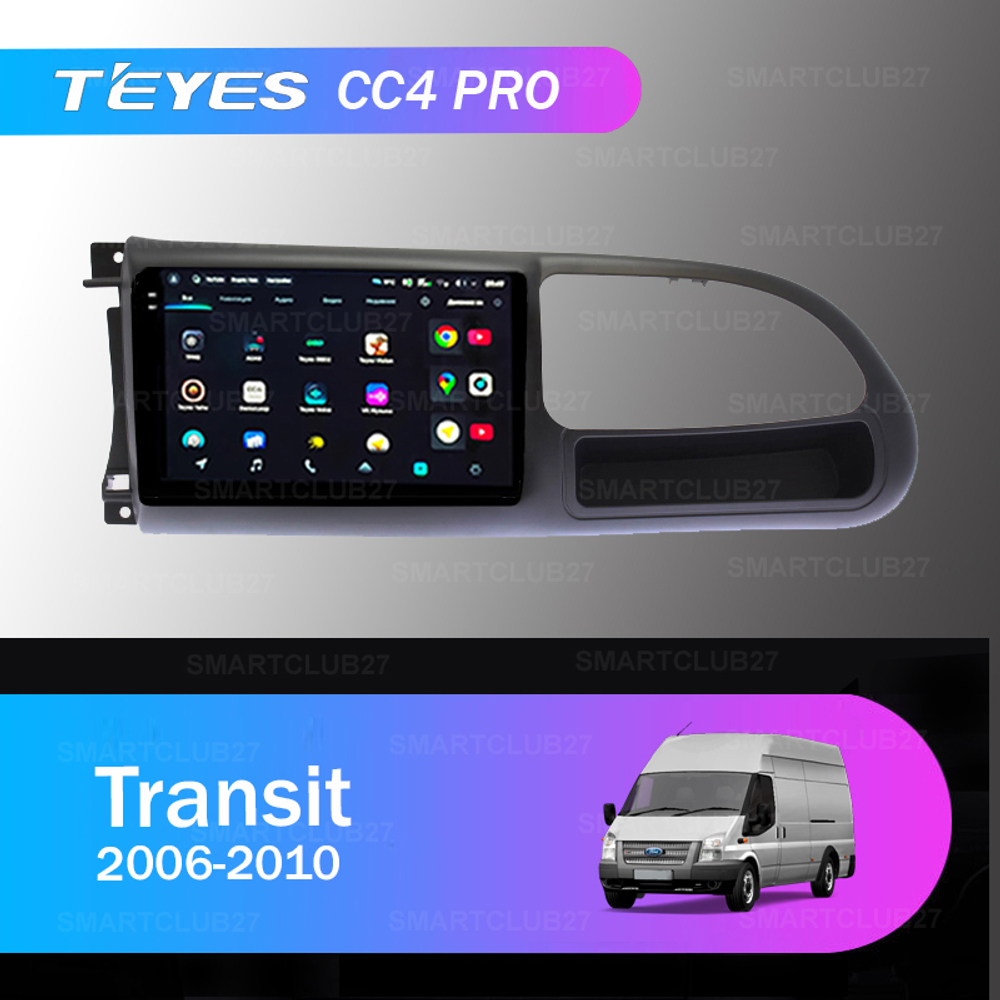 Teyes CC4 Pro 9" для Ford Transit 2006-2010