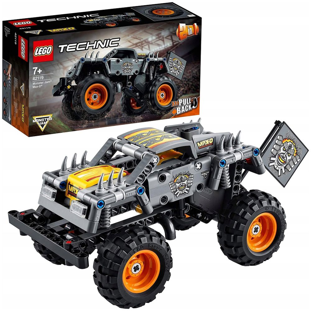 Конструктор LEGO Technic 42119 Monster Jam Max-D