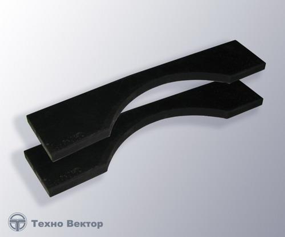 Накладка на передние поворотные круги (2шт), ТЕХНО ВЕКТОР (Россия)