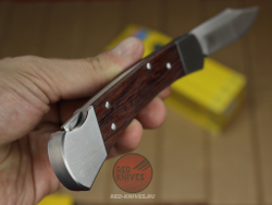 Нож BUCK Folding Hunter 110 - рукоять дерево 0110BRS