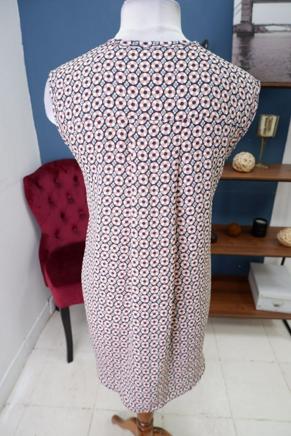 Блузка H&M с принтом 44 размер