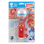 Микрофон "Фиксики" песня из м/ф, свет+звук, на бат. блистер B1252960-R9 (Умка)