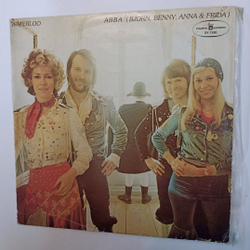 Винтажная виниловая пластинка LP ABBA Waterloo (Польша 1975)