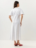 Платье комбинация шелковое с крылышками