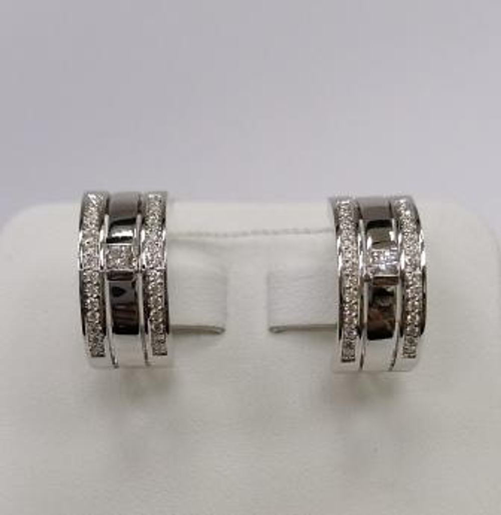 Серьги из золота с бриллиантами