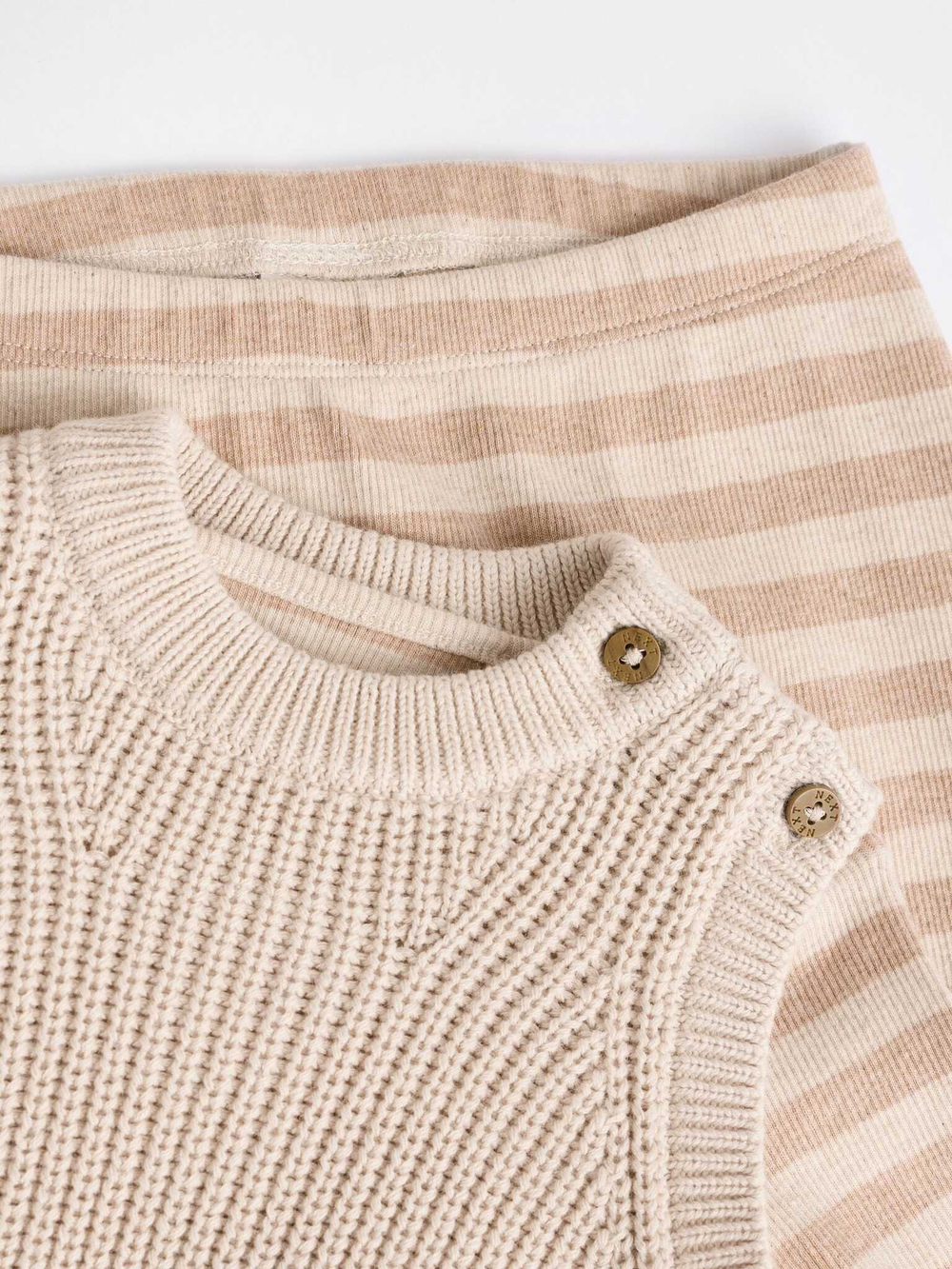 Комплект из трех предметов для малышей Next E11-730, Бежевый