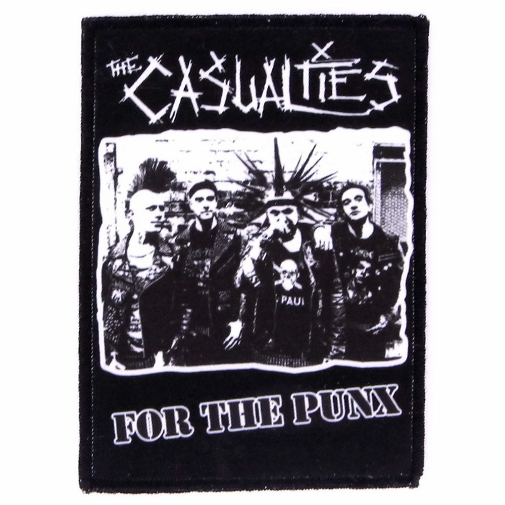 Нашивка The Casualties For The Punx группа (264)