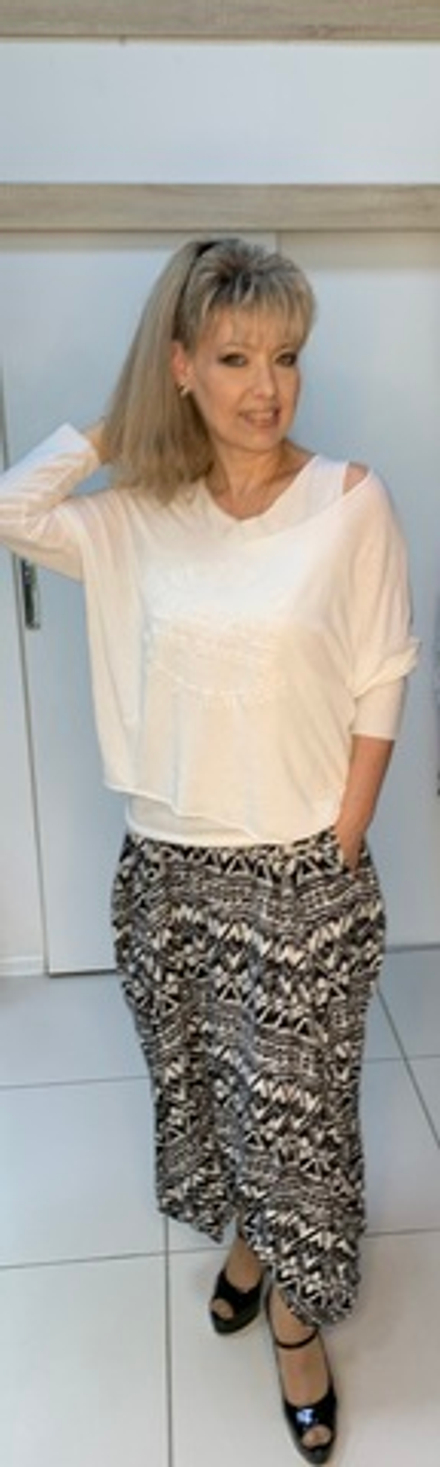 Черные брюки-штанишки "султанки"