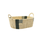 Корзина плетеная овальная Bodhran Sage из коллекции Ethnic | размер M