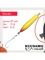 Блесна для рыбалки вертикальная зимняя Kuusamo Nordic