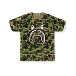 A Bathing Ape Abc Camo Shark Tee
