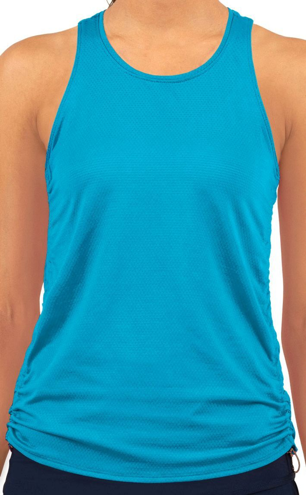 Топ теннисный Lucky in Love Core Airy Cinch Tank Women - ocean