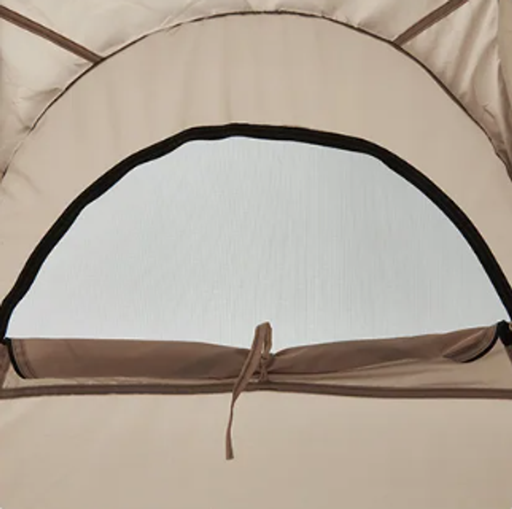 Палатка Naturehike быстрораскрываемая, душ-туалет, коричневый