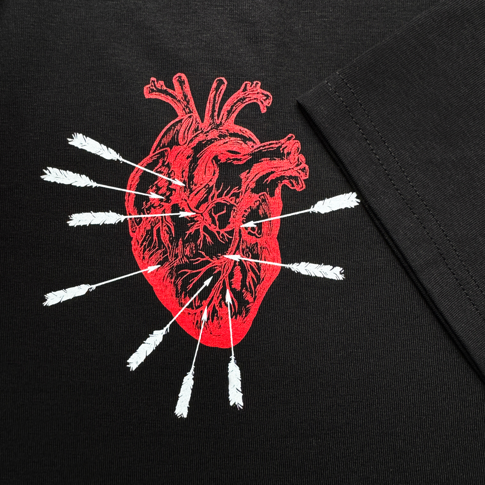 Футболка “СЕРДЦЕ ” OVERSIZE