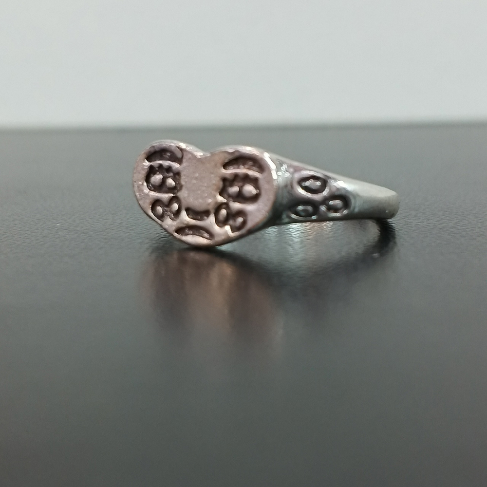 Кольцо "Печальное сердце"