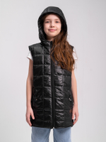 Жилет для девочки "Хит" черный