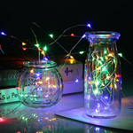 Гирлянда электрическая "Нитка" 100 ламп LED, 10м, мультицвет, LQ-01-5