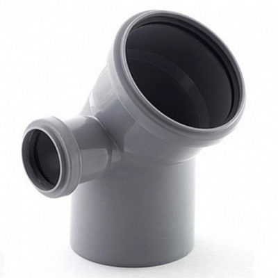 Отвод ПП 110 (45°) с левым выходом 50 Политэк