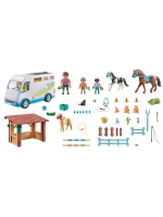 Набор Мобильная школа верховой езды Playmobil 71493