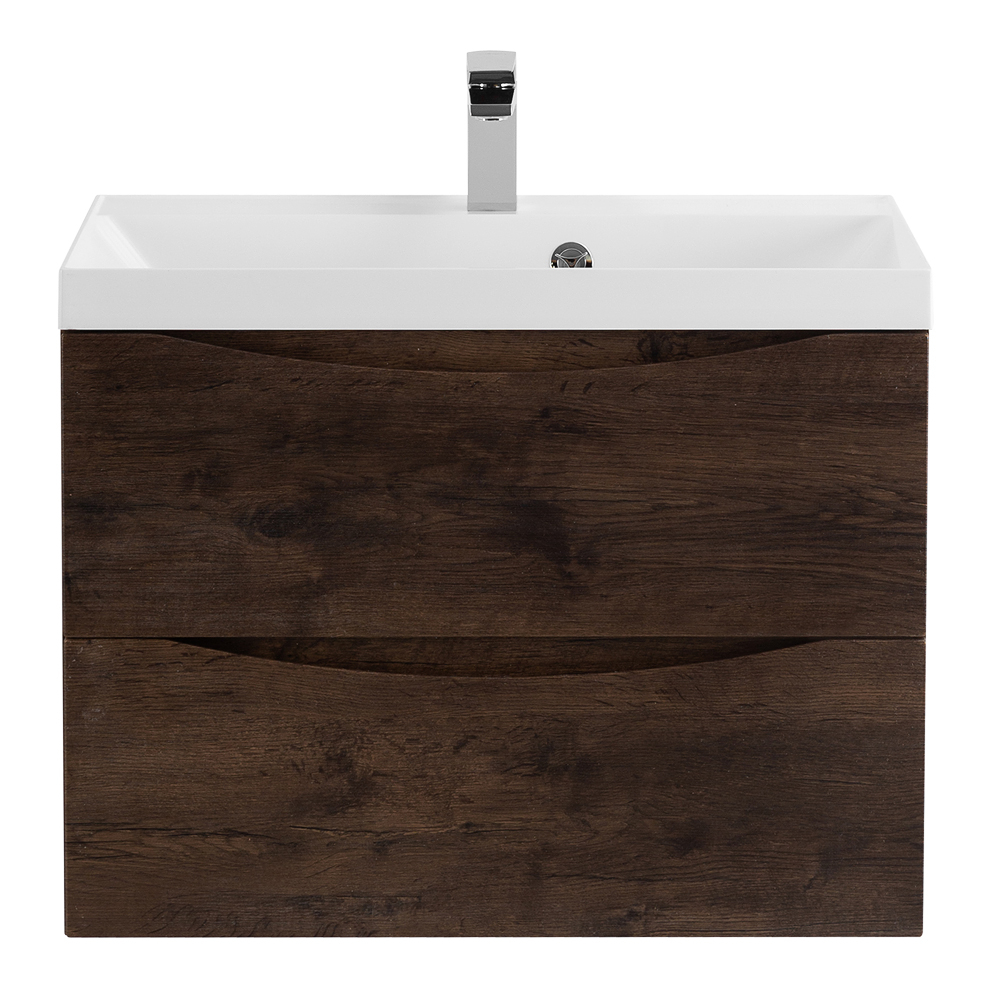 Тумба подвесная с раковиной BelBagno MARINO-700-2C-SO-RW-P