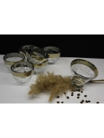 Чайный сервиз с креманкой "Барокко"