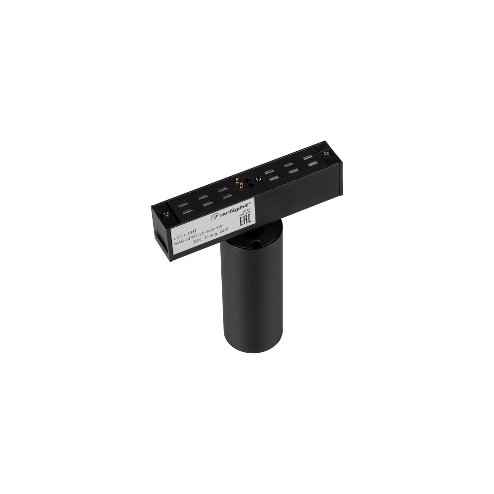 Светильник MAG-SPOT-25-R90-9W Day4000 (BK, 30 deg, 24V) (Arlight, IP20 Металл, 5 лет) 033240