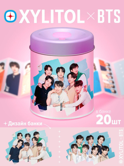Жевательная резинка, BTS Premium Can Smile Soda
