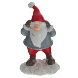 GAEM Фигурка декоративная "Дед мороз", L6 W5 H10,5 см, 3в.