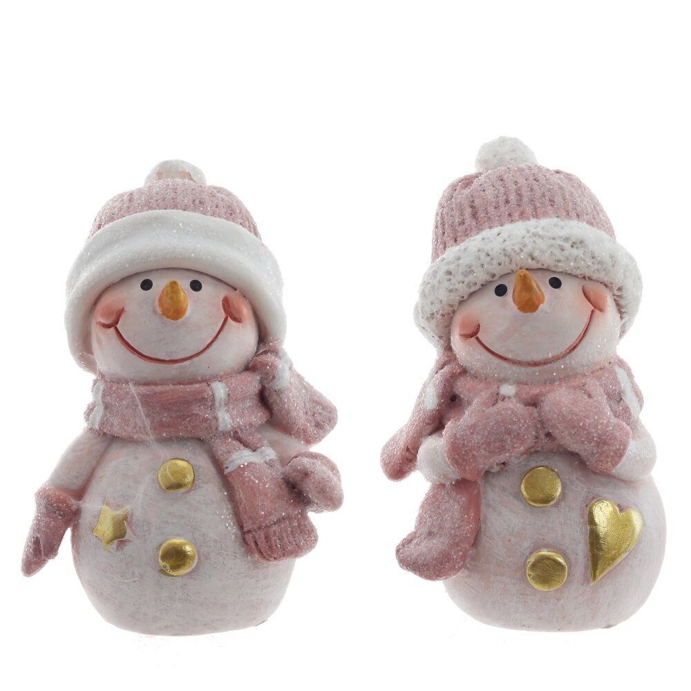 GAEM Фигурка декоративная "Снеговик", L4 W4 H5,5 см, 2в.