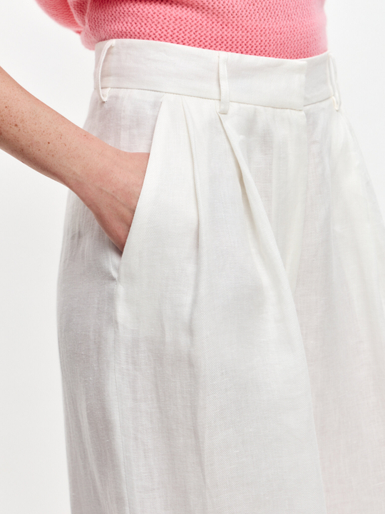 Льняные брюки