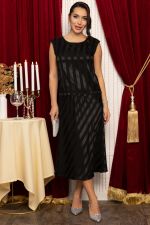 Костюм с юбкой Вайнона (черный) К14716-10М LT Collection