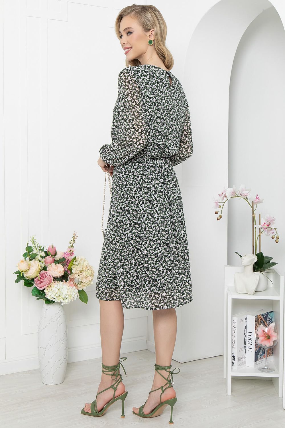 Платье "Лорена" (блэк) П5348 LT Collection