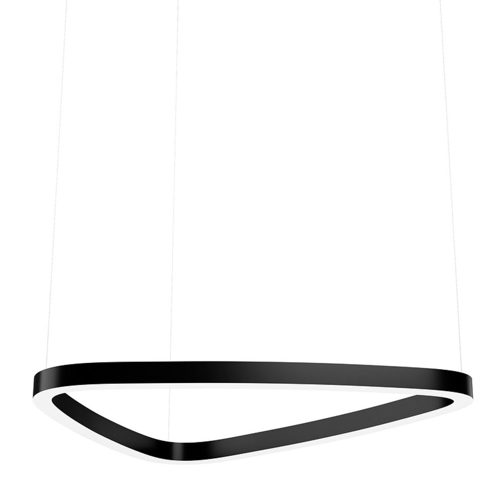 Профильный светодиодный линейный светильник подвесной треугольной формы 70Вт