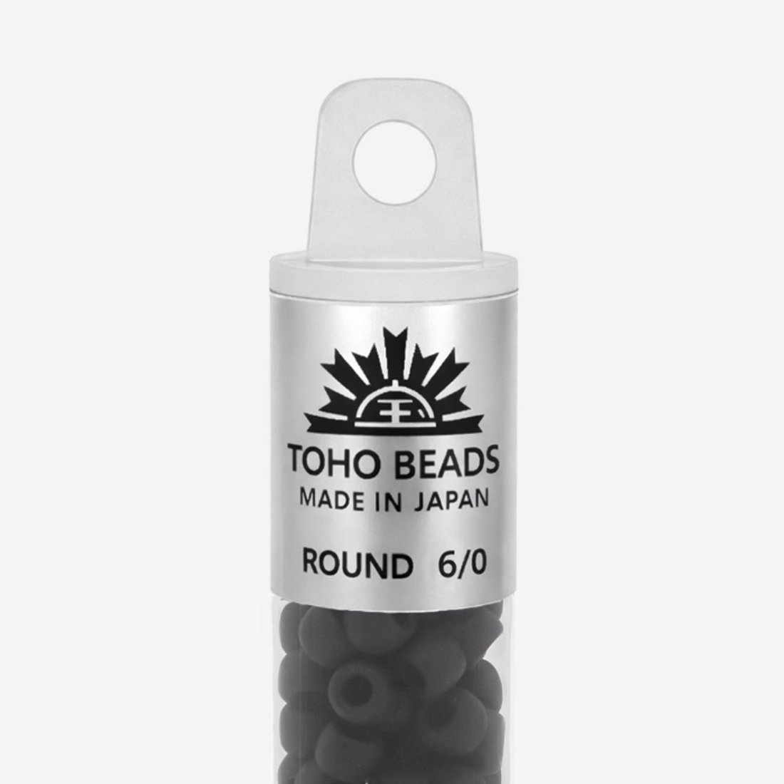 Японский бисер TOHO Round 6/0 (№49F), непрозрачный матовый