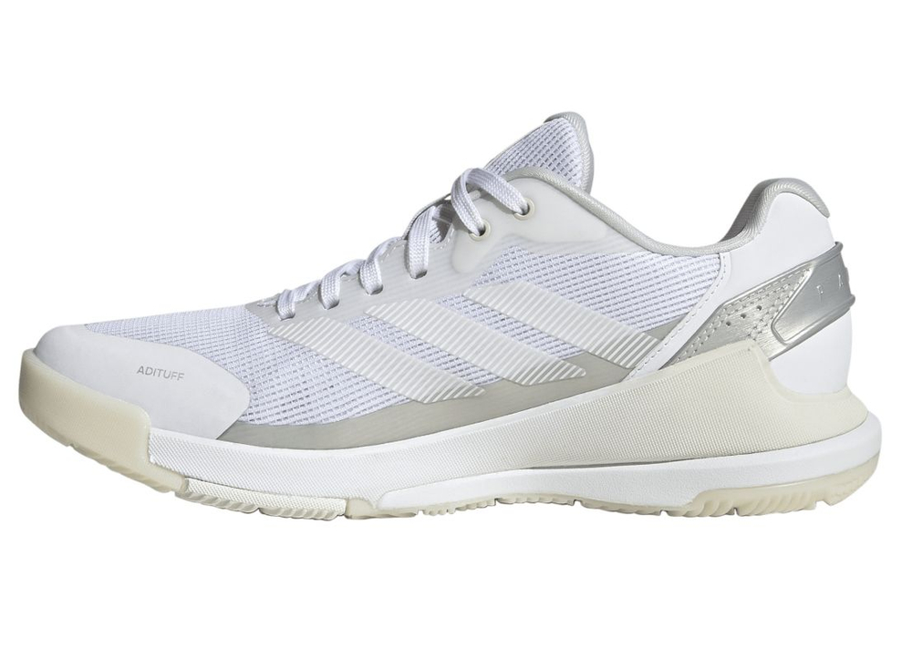 Женские кросовки для Padel Adidas Crazyquick Lightstrike Padel W - cloud white/cloud white/zero metalic