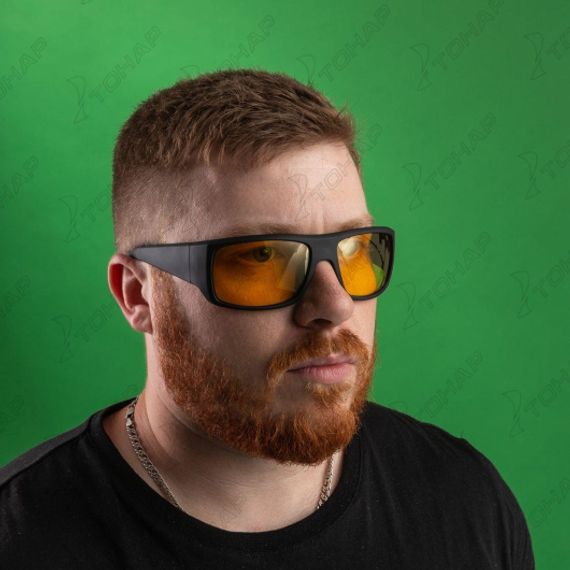 Очки поляризационные в чехле (желтый) (PR-OP-9390-Y) PREMIER