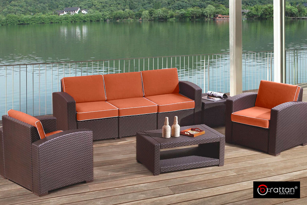 Комплект мебели Rattan Premium 5, венге