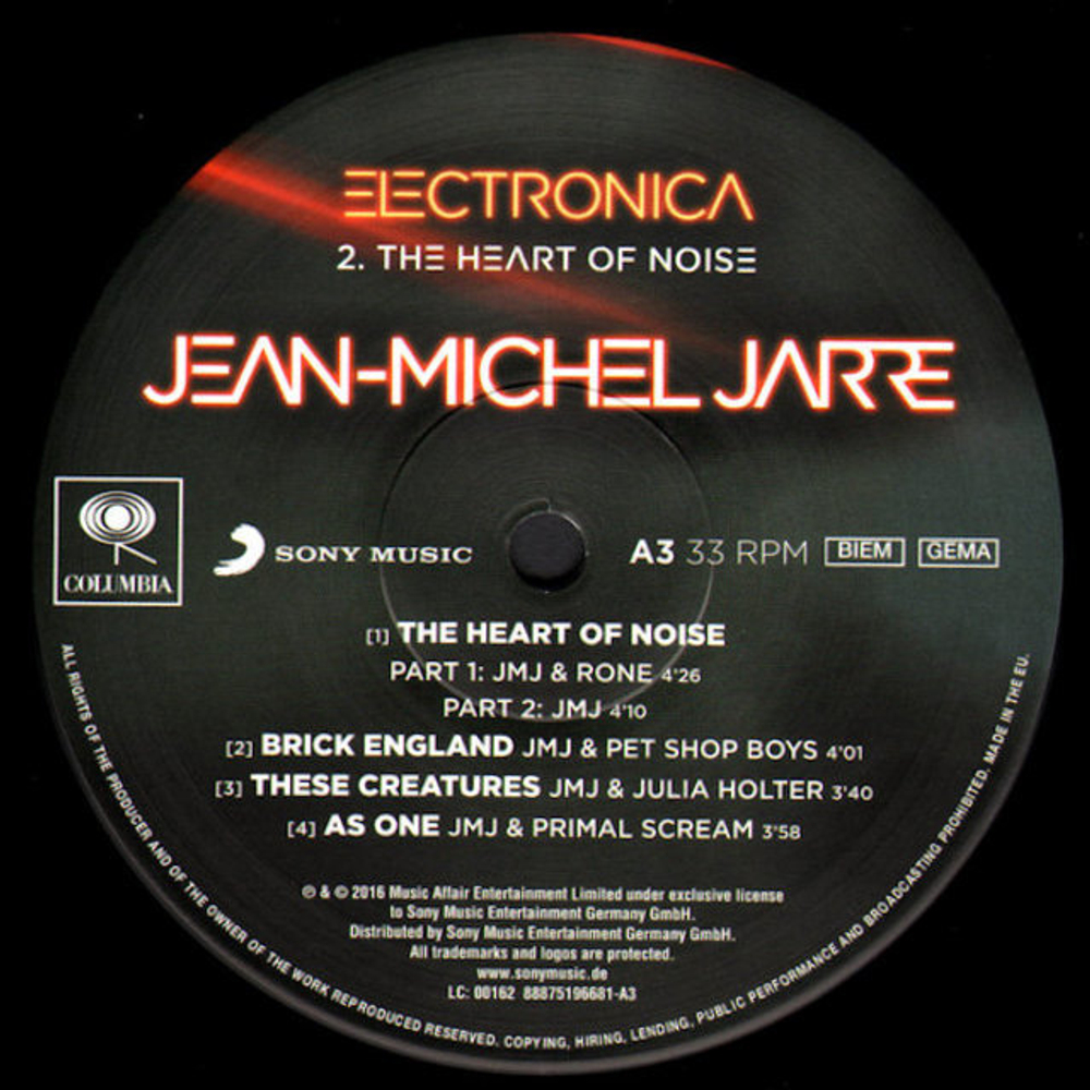 Jean-Michel Jarre / Electronica 2: The Heart Of Noise (2LP)