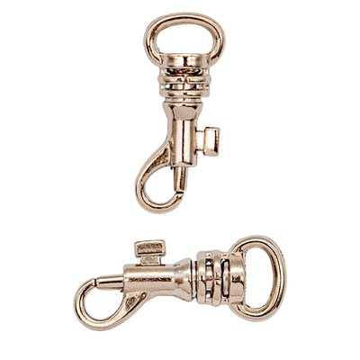 Карабин металлический 14*32мм/ вн 10мм, 1шт, никель