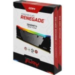 Память оперативная Kingston 32GB 3200MT/s DDR4 KF432C16RB2AK4/32 CL16 DIMM (Kit of 4) FURY Renegade RGB