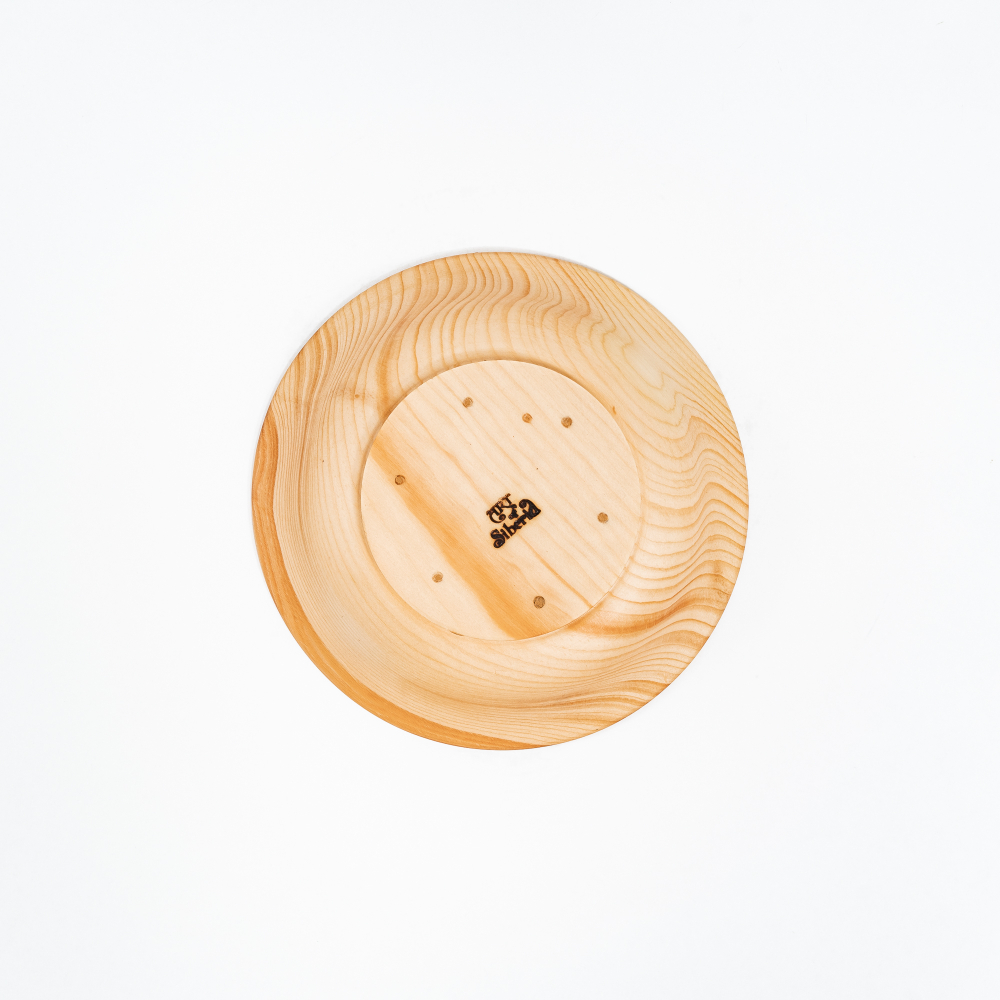 Деревянная глубокая тарелка Art of Siberia из сибирского кедра серии Аристократ T139