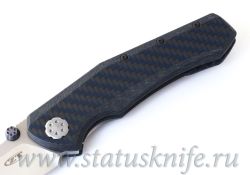 Нож Zero Tolerance ZT 0850 Blue CF № 0002 Sinkevich / Rexfordфотография - 3