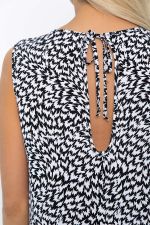 Платье Чародейка (черно-белое) П13878-9М LT Collection