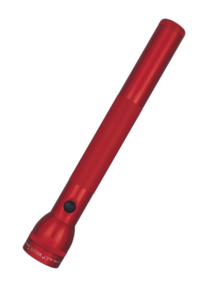 Ручной фонарь Maglite 4D 035 красный в коробке (39 см)