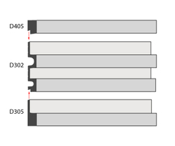 Молдинг Decomaster ECO LINE D405-82 31х21х2900 мм дерево
