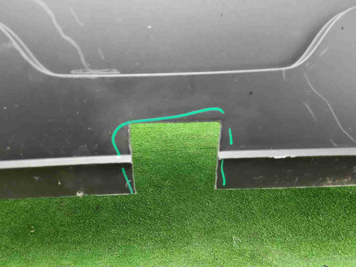 Бампер задний Hongqi HS5 (2019-н.в.)