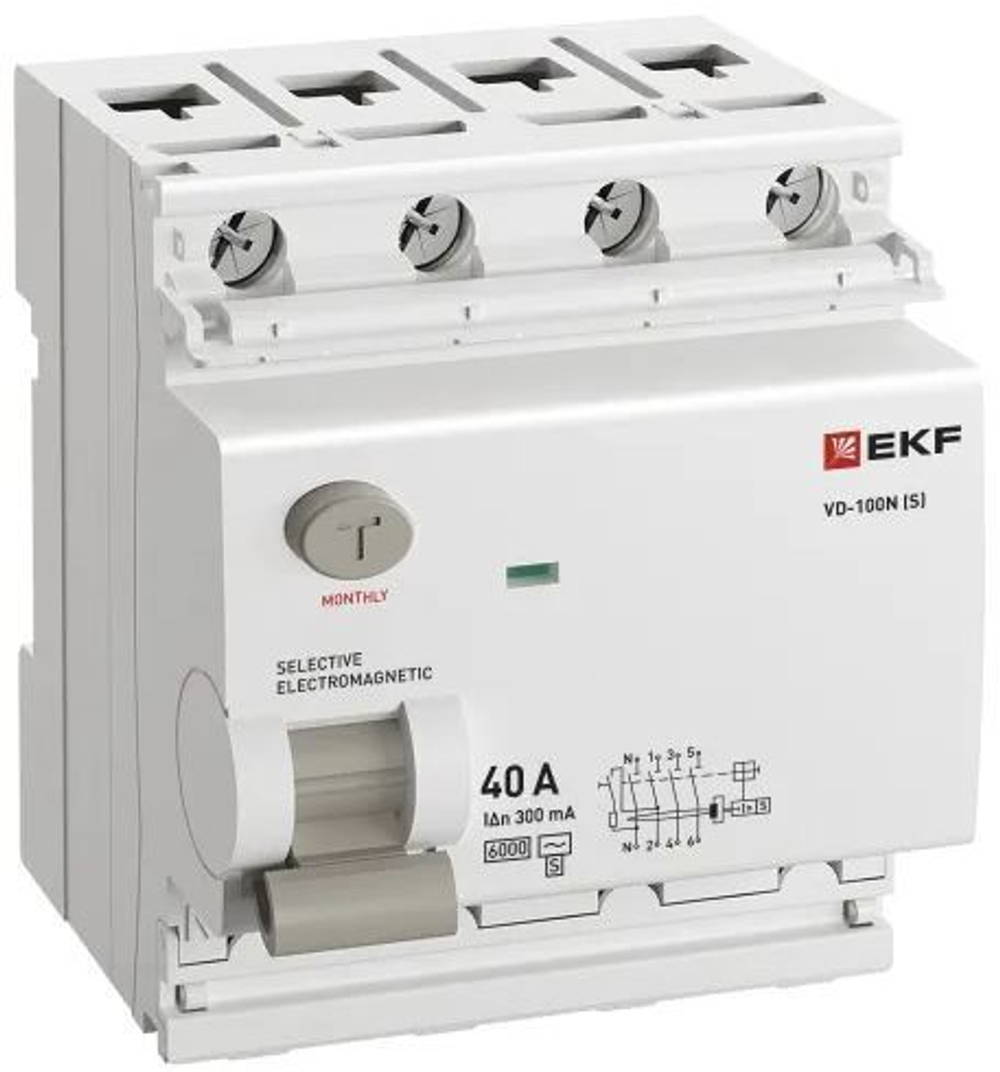 УЗО  EKF E1046MS40300