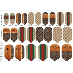 Sota Пленки для дизайна ногтей, маникюра М0028