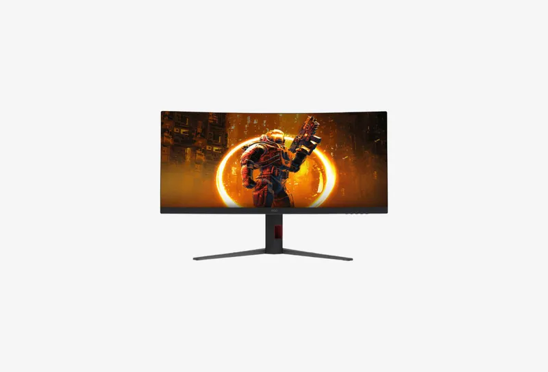 34 Монитор AOC CU34G4 черный
